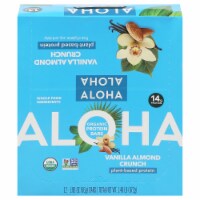 Aloha Organic Vanilla Almond Crunch Protein Bars