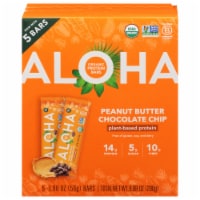 ALOHA Organic Protein Bars Peanut Butter Chocolate Chip