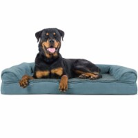 FurHaven Plush & Suede Orthopedic Sofa Dog Bed|Jumbo, Deep Pool