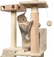 Tiger Tough Replacement Scratching Post Cover, Carpet - Cream, 13.75"