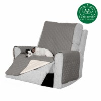 Reversible Recliner Protector - Gray/Mist