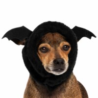 FurHaven Flex-Fit Pet Costume Hat - Black Bat, XS-S
