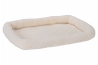 Faux Lambswl Small Crate Cream Bolster