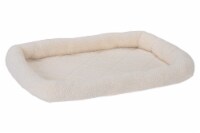 Faux Lambswl Small Crate Cream Bolster