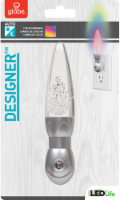 Globe Electric Designer™ Color Changing LED Lava Lamp Night Light Perspective: Main