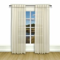 Lucerne Wanda Pleat Pairs w/Wands 104x96 Ivory