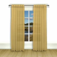 Lucerne Wanda Pleat Pairs w/wands 104x63 Butterscotch