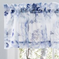 Ricardo Whimsical Sheer Rod Pocket Valance 54x13 Grape