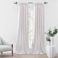 Ricardo Serene Pinch Pleated w/Backtabs Pair 56x63 Oatmeal