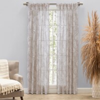 Wild Meadows Pinch Pleat w/Back Tabs Pair 50x108 Linen