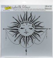 Crafter's Workshop Template 12 X12 -Celestial Sun