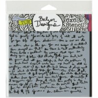 Crafter's Workshop Template 6 X6 -Believe Script