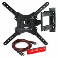 Full Motion TV Wall Mount for 32-50 Screen (60lbs Capacity)