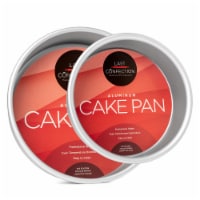 2pc Round 6 and 9 Cake Pan Set, Aluminum 2 Deep - Last Confection