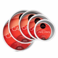 5pc Round Cake Pan Set 4 , 6 , 8 , 10 , 12 x 2 Deep -Last Confection