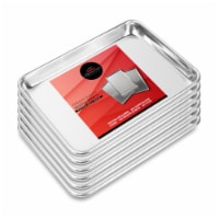 (Set of 6) Aluminum 9 x 13 Cookie Baking Sheets - Last Confection