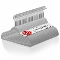 50 Gray Velvet 14 Kid's Hangers by Casafield