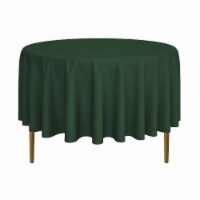 90  Round 5pk Polyester Tablecloths - Hunter Green by Lann's Linens