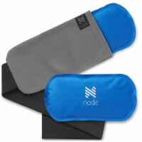2 Pack Compress Reusable Gel Ice 6 x 11 Cover and Strap-Node Fitness