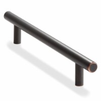 10 Euro Cabinet Pull Oil Rubbed Bronze (6-1/4 Hole Centers)-Cauldham