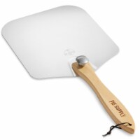 12 x 14 Aluminum Pizza Peel with 14 Foldable Handle by Pie Supply