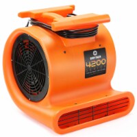 6 Stackable Air Mover Carpet Dryers 3 Speed 1 HP Industrial Floor Fans
