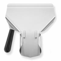 Commercial French Fry Scoop, Left - Stainless Steel Bagger & Scooper