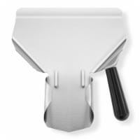 Commercial French Fry Scoop, Right - Stainless Steel Bagger & Scooper