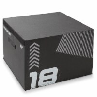 18 Plyometric Box - Soft Foam Jump Trainer Plyo Box by Philosophy Gym