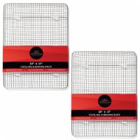 (Set of 2) Stainless Steel 12 x 17 Baking & Cooling Racks