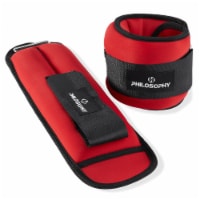Ankle/Wrist Weights Set - 5lb Each, 10lb Total for Training & Fitness
