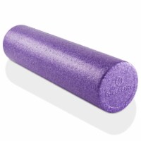 24 High-Density Foam Roller for Exercise Massage Recovery - Purple