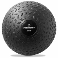 Slam Ball, 30 LB - Weighted Medicine Ball with Easy Grip Tread