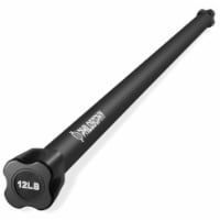 Workout Weighted Bar, 12 LB - Padded Workout Body Toning Exercise Bar