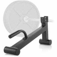 Mini Deadlift Barbell Jack w/ Handle for Powerlifting & Weightlifting