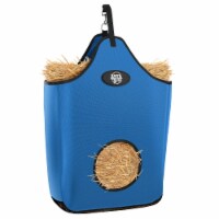 Horse Feeder Hay Bag Tote - Blue 1000D Fabric and Metal D-Ring