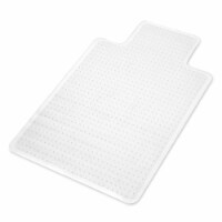 36 x 48 Office Desk Chair Mat with Lip for Low Pile Carpet, Clear