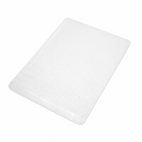 36 x 48 Office Desk Chair Floor Mat for Low Pile Carpet, Clear