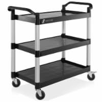 Jubilee Heavy-Duty 3-Tier Utility Cart with Wheels, 40.25 x 38.5