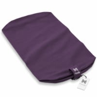 Cotton Replacement Cover for 25 x 12 Rectangular Bolster, Purple