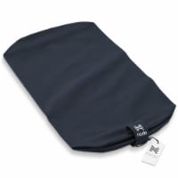 Cotton Replacement Cover for 25 x 12 Rectangular Bolster, Blue