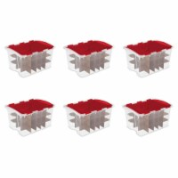 Sterilite 48 Quart Stackable Holiday Christmas 45 Ornament Storage Box (6  Pack), 1 Piece - Dillons Food Stores