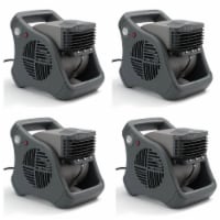 Lasko Misto Outdoor Patio Mister Portable Cooling Water Misting Fan (4 Pack)