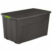 Sterilite 20 Gallon Plastic Home Storage Container Tote Box, Gray/Blue (12  Pack), 1 Piece - Kroger