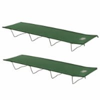 Kamp-Rite Compact Lightweight Economy Cot, Use for Extra Bed or Lounge (2 Pack)