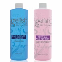Gelish Cleanser & Polish Remover for Soak Off Gel Nail Polish, 16 Fluid Ounces