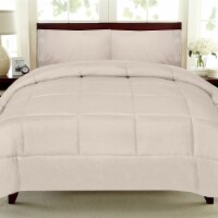 Sweet Home Collection | Down Alternative Comforter All Season Warmth, King, Cream