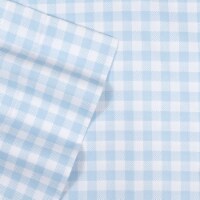 Sweet Home Collection | Gingham Printed Sheet Set, Kids Fun and Comfortable, Twin