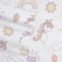 Sweet Home Collection | Magical Unicorn Printed Sheet Set, Kids Fun and Comfortable, Twin
