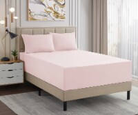 Sweet Home Collection | 4-Piece Luxury Bedding Set, EXTRA DEEP pocket California King, Pink